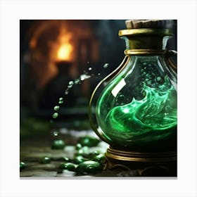 Potion Bottle Canvas Print