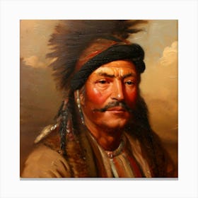 Indian Chief Canvas Print