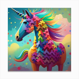 A Unicorn Canvas Print