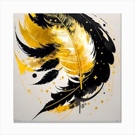 Feather Feather Feather 6 Canvas Print