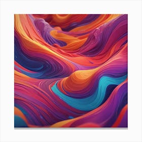 Abstract Painting 35 Canvas Print