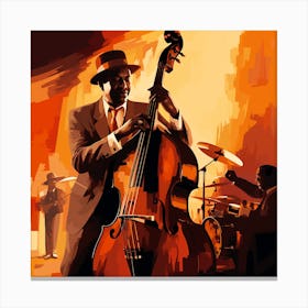 Jazz Musician 30 Canvas Print
