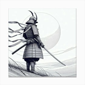 Samurai Art 39 Canvas Print