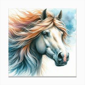Horse Head Painting 1 Canvas Print