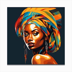 African Woman 13 Canvas Print