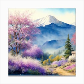 Sakura Blossoms 1 Canvas Print