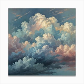 Clouds In The Sky 5 Canvas Print