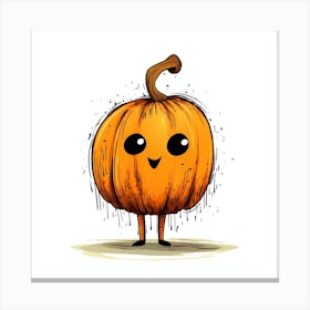 Cute Pumpkin Canvas Print