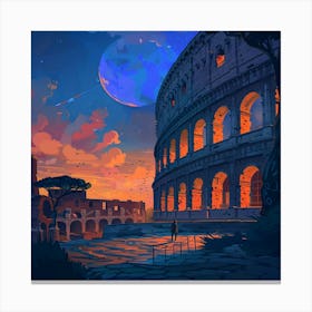 Colossion 3 Canvas Print