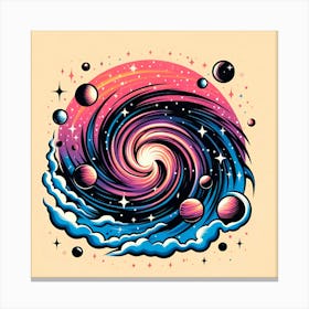 Spiral Galaxy 1 Canvas Print