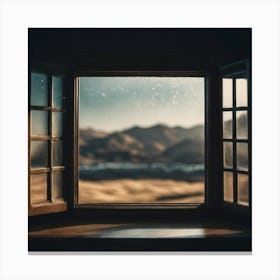Open Window Canvas Print