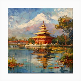 Pagoda Canvas Print