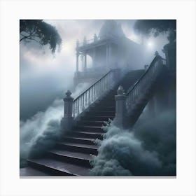 Stairs To 1 Canvas Print