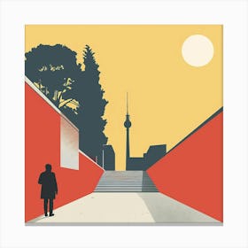 Berlin Skyline Canvas Print