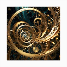 Synthesis Of Time 4 Canvas Print