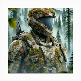 Tempest Rangers Environmental Camouflage Canvas Print