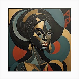 African Woman 8 Canvas Print