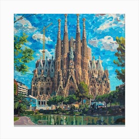 Sagrada Familia 1 Canvas Print