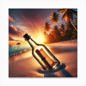 The Bottle Canvas Print