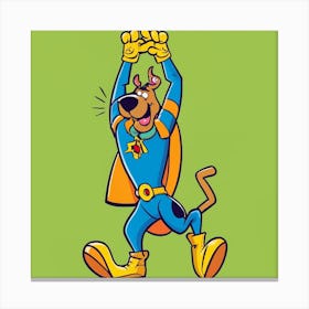 Scooby Doo dancing Canvas Print