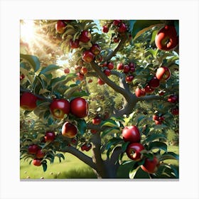 Apple Tree Canvas Print