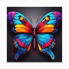 Colorful Butterfly 4 Canvas Print