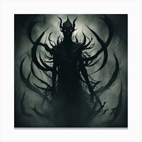 Dark Demon Canvas Print