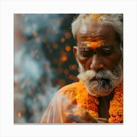 Hindu Guru 3 Canvas Print