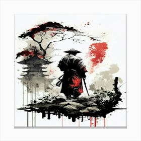 Samurai Warrior 1 Canvas Print