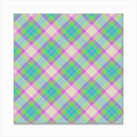 Plaid Pattern 15 Canvas Print