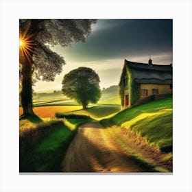 House In The Countryside 7 Canvas Print