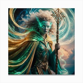 Elven Queen Canvas Print