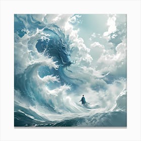 Dragon Of The Sea Canvas Print