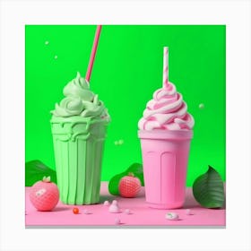 Ice Cream Sundae Canvas Print