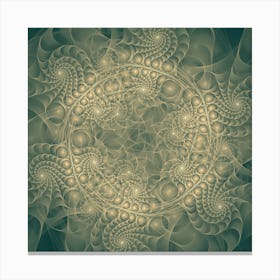 Fractal Abstract Background Pattern 1 Canvas Print