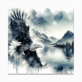 Creative Wild Animal Representation 23 Canvas Print