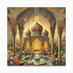 Islamic Palace6 Canvas Print