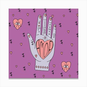 Love Amor Canvas Print