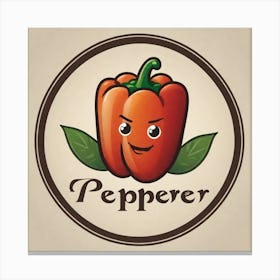 Pepper Logo 11 Canvas Print
