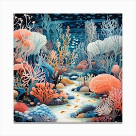 Coral Reef 6 Canvas Print