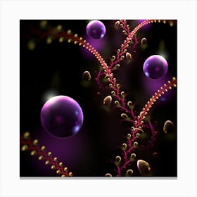 Blackcurrant Path By Cosmic Cuttlefish D366ulw (1) Canvas Print