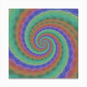 Abstract Swirl Canvas Print