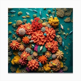 Coral Reef48 Canvas Print