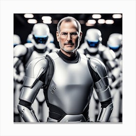 Steve Jobs 92 Canvas Print