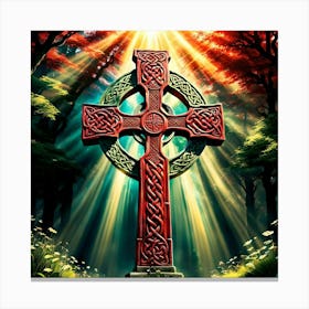 Celtic Cross Canvas Print