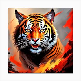 Tiger 21 Canvas Print