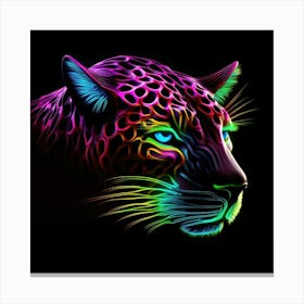 Neon Jaguar 2 Toile