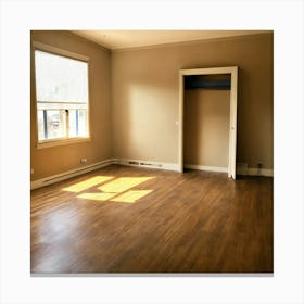 Empty Room Without Door (3) Canvas Print