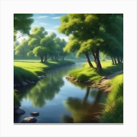 Landscape Painting 187 Canvas Print