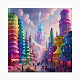 City Of Wonders Canvas Print